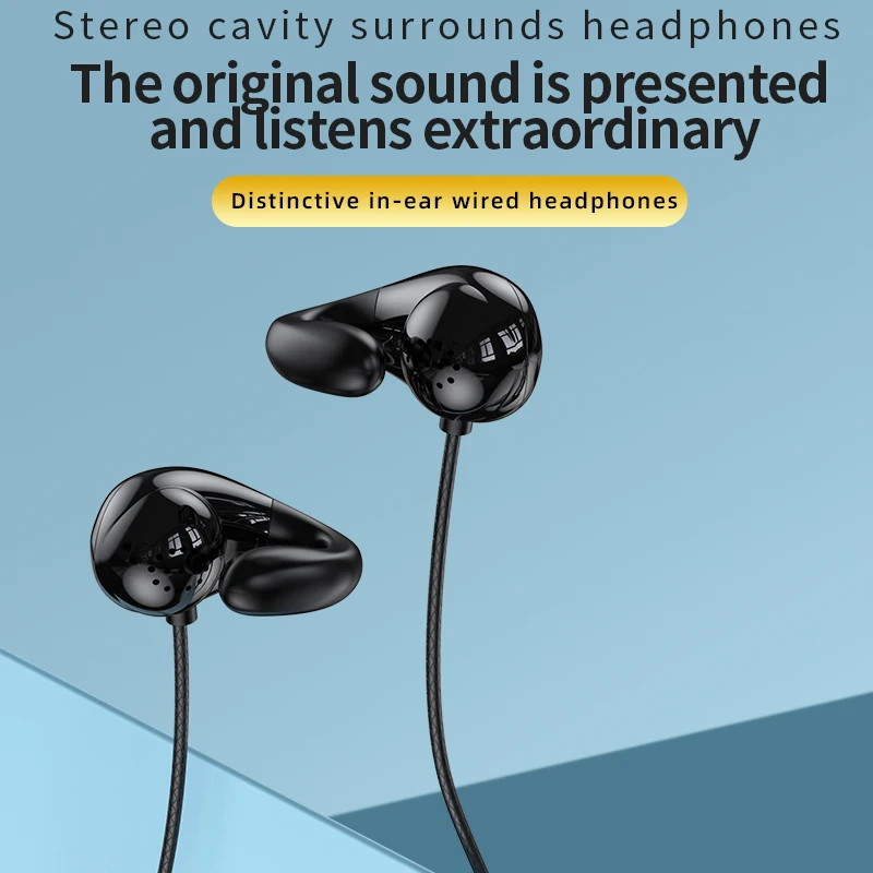 2023 New Wired Bone Conduction 2nd Gen Open Air Headphones Clip Ear Music Noise Canceling Headset HD Call Sports Earphone 3.5mm