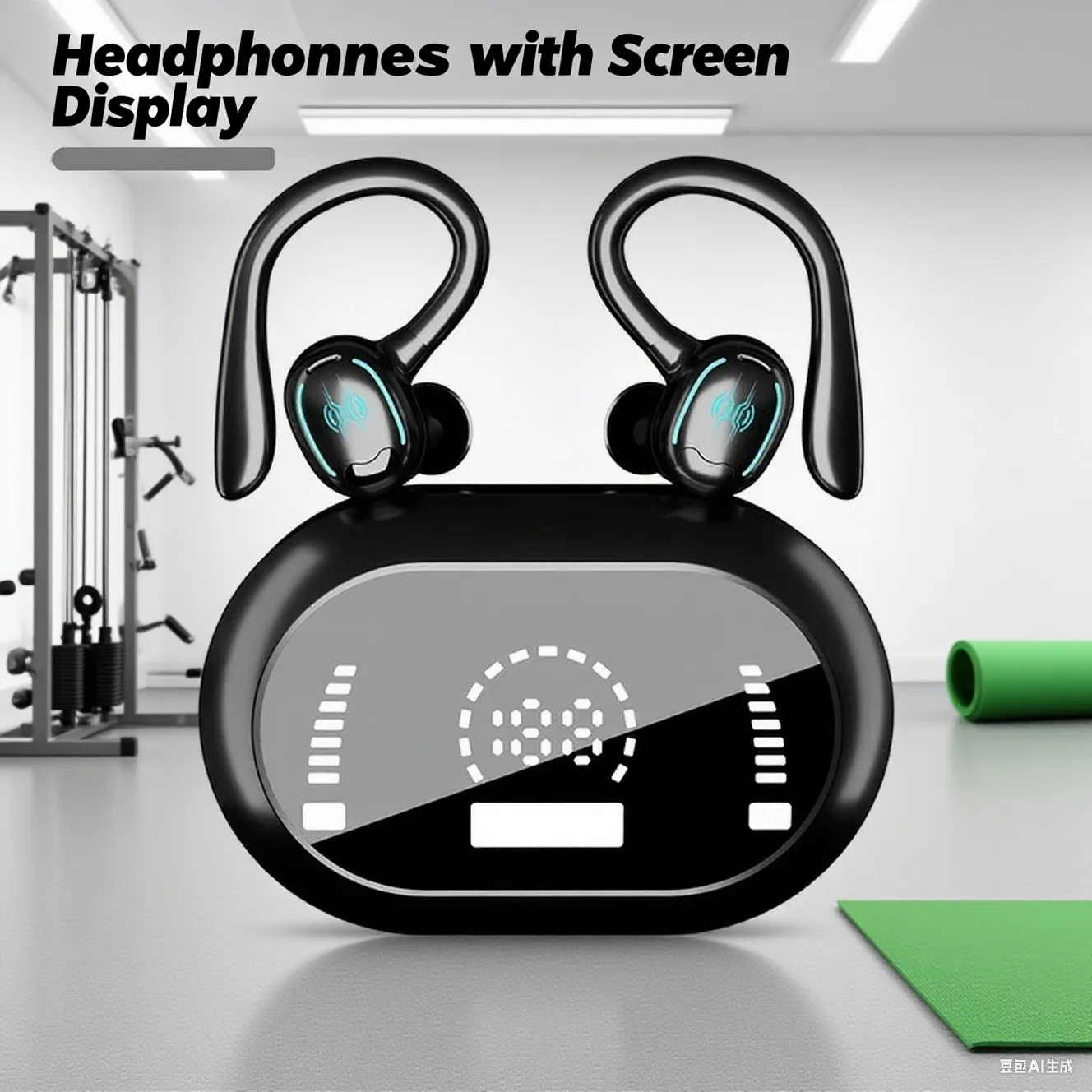 

YYK-635 TWS gamer canceling Wireless Bluetooth Headphones Immersive HiFi Earhook Headphones Stereo Earphones noise With Mic
