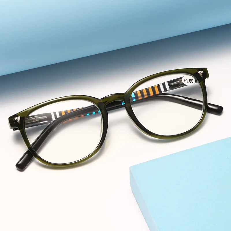 

Ultralight Flexible Round Reading Glasses Colorful Magnifier Women Men Reader +100 +150 +200 +250 +300 +350 +400