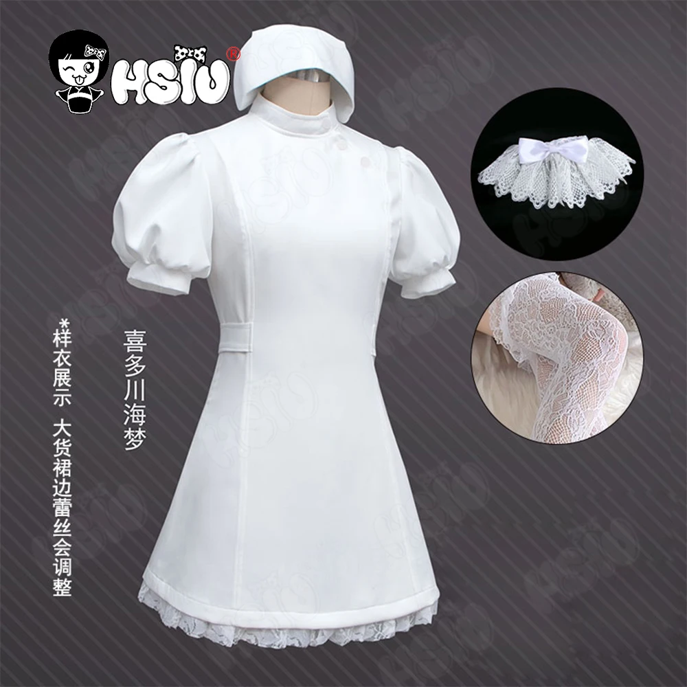 Marin Kitagawa Nurse Cosplay Costumes Anime My Dress Up Darling HSIU Marin Kitagawa Nurse Uniform Dress Pajamas Costumes Cosplay