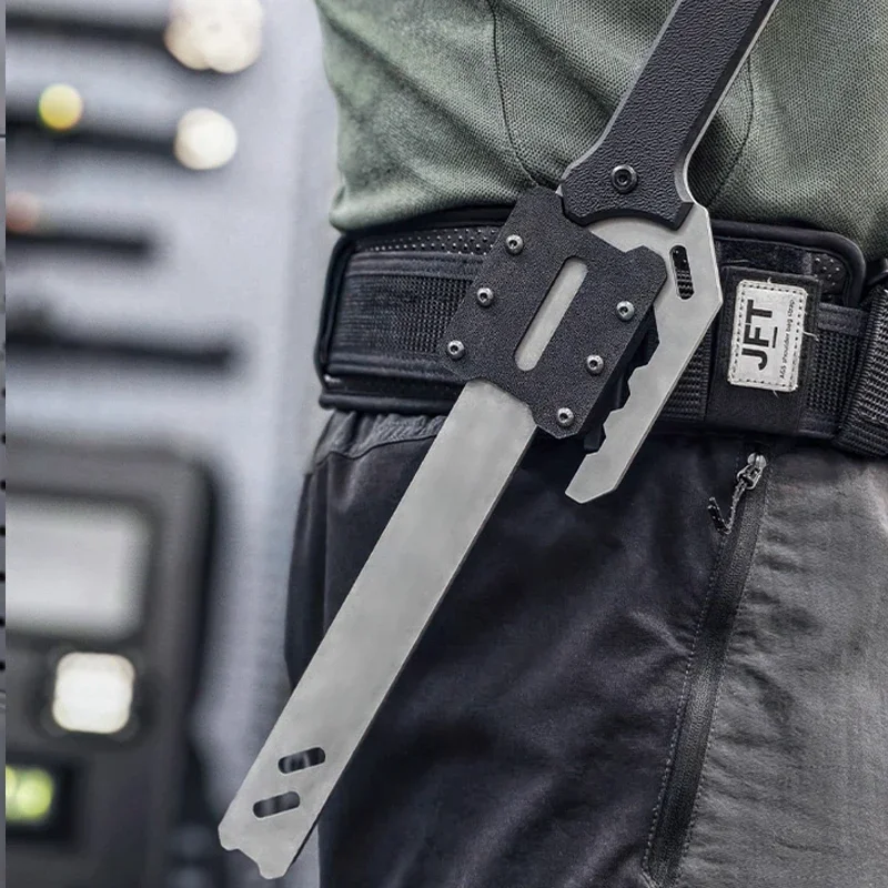 

Multi-functional Tactical Ruler Portable Outdoor Camping Survival Emergency Car Window-breaking EDC Equipment