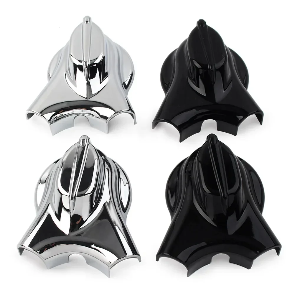 

Для Harley Heritage Softail 2008-2017, 1 пара, комплект чехлов на заднюю ось маятника мотоцикла, хром/черный