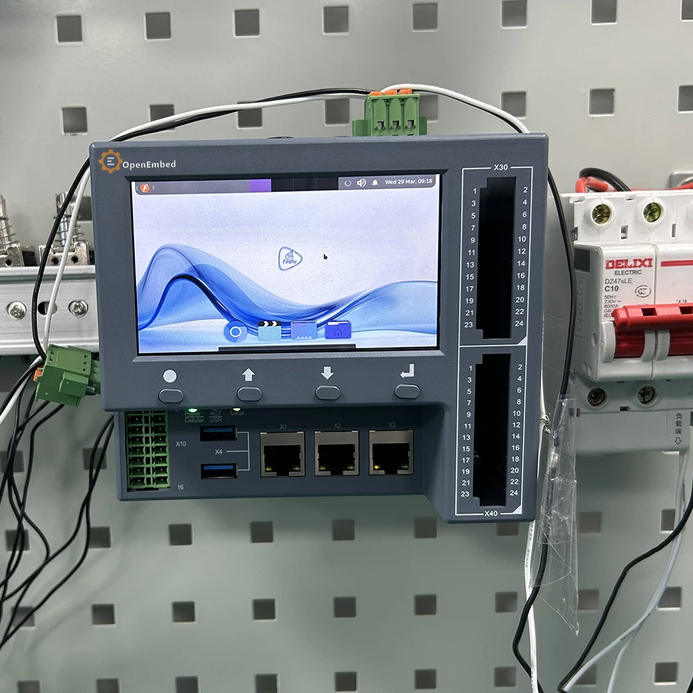 4.3'' HMI All-in-one PLC Controller Plc Logic Control EdgeLogix Industrial 4.0 Automation Wifi 4G LTE Module New and Original