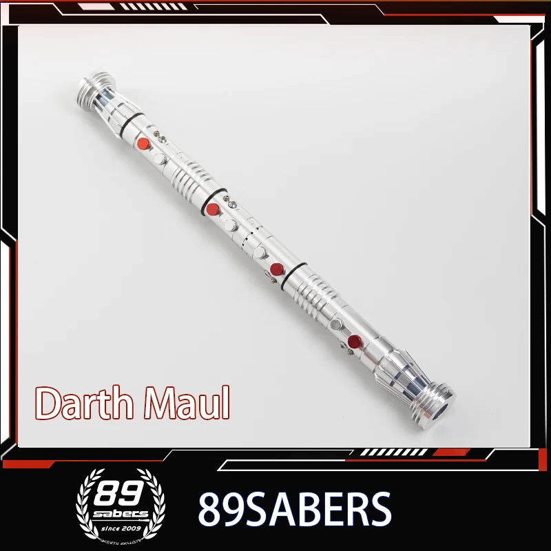 

89SABERS off-the-shelf, Dasmore double-headed lightsaber with ProffieBoard v3.9 softwarects and 19 sound fonts and lighting effe