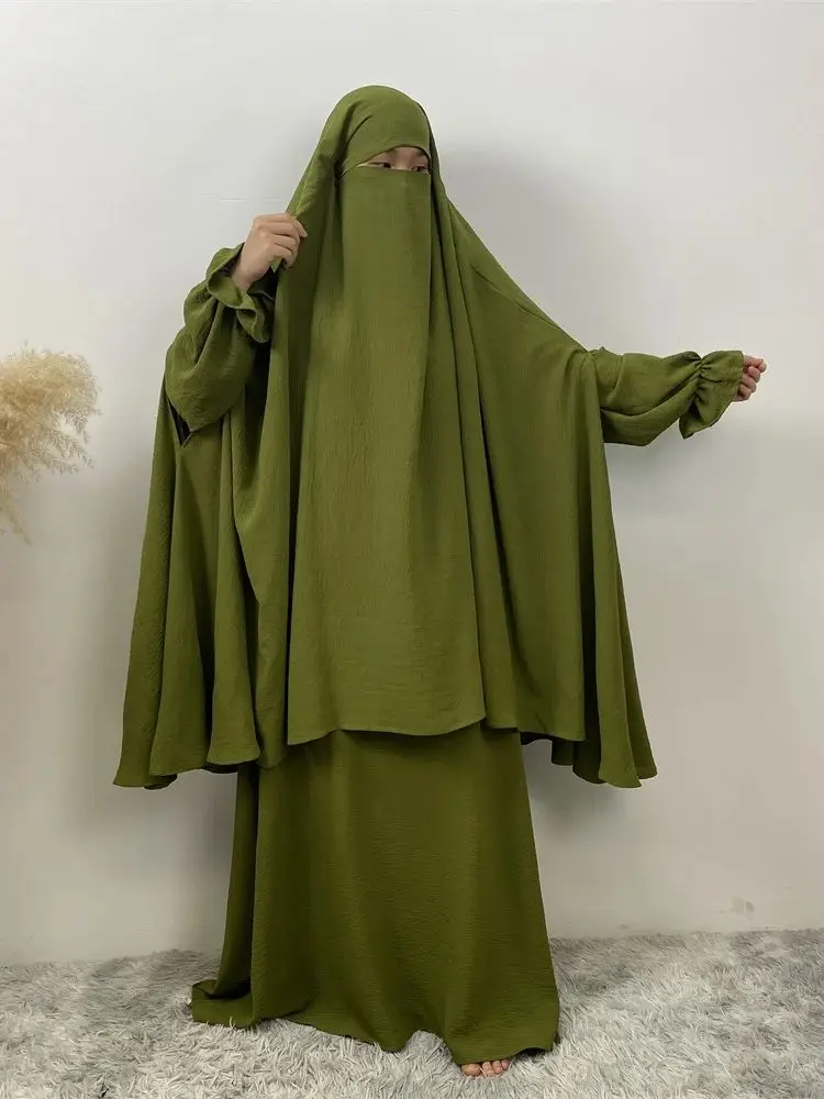 Eid Kaftan Modest Khimar Abaya Dubai Islam Muslim Modal Jersey Hijab Dresses For Women Niqab Kebaya Caftan Robe Femme Musulmane