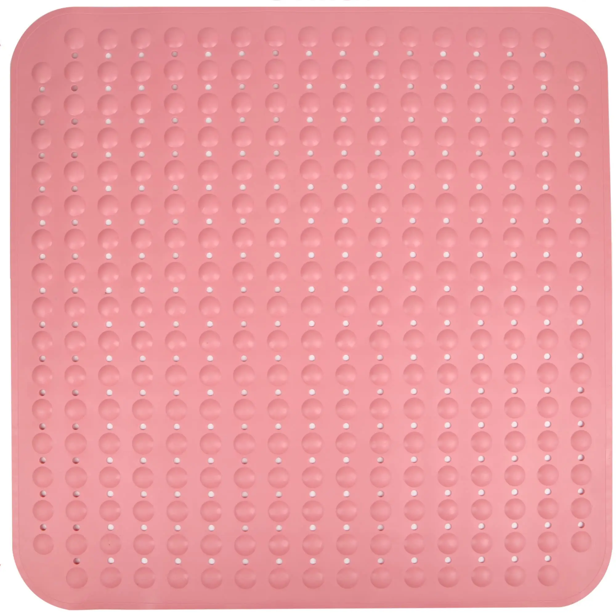 Large Shower Mat 31x31 Inches, Non Slip Shower Mat, Inside Shower Mat with Drain Holes Suction Cups Anti-Slip for Elderly Kids