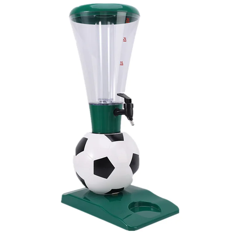 Wine tower stall draft beer keg machine wine set bar dispenser 3L football cup