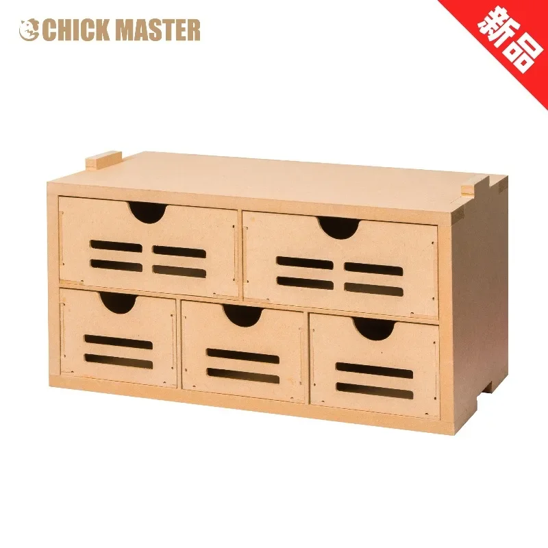 model tool storage rack, chicken rack K2 wooden box finishing box, leather goods wooden desktop handbook