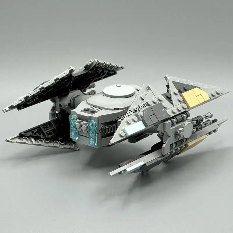 새로운 369PCS 유명 스타 배틀 무비 모크 타이 어벤저 우주선 모델 DIY 창의적 아이디어 어린이 장난감 생일 선물 블록