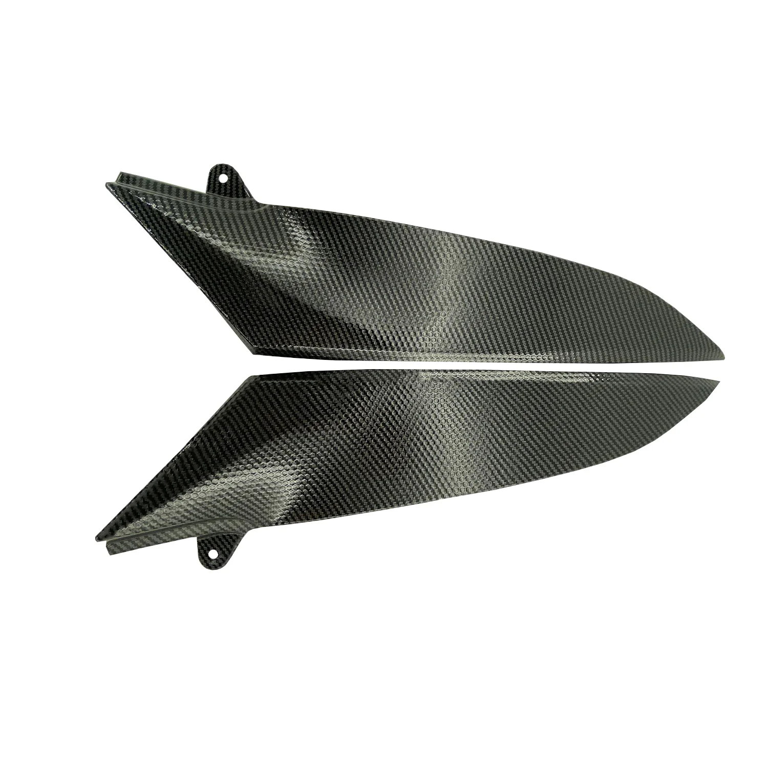 Carbon Fiber Paint Gas Tank Side Trim Cover Guard Fairing For Yamaha YZF R1 2004 2005 2006