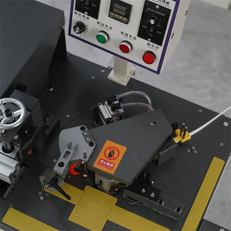 Bending and Straightening Dual-Purpose Wood Edge Banding Machine Hot Selling Small Automatic
