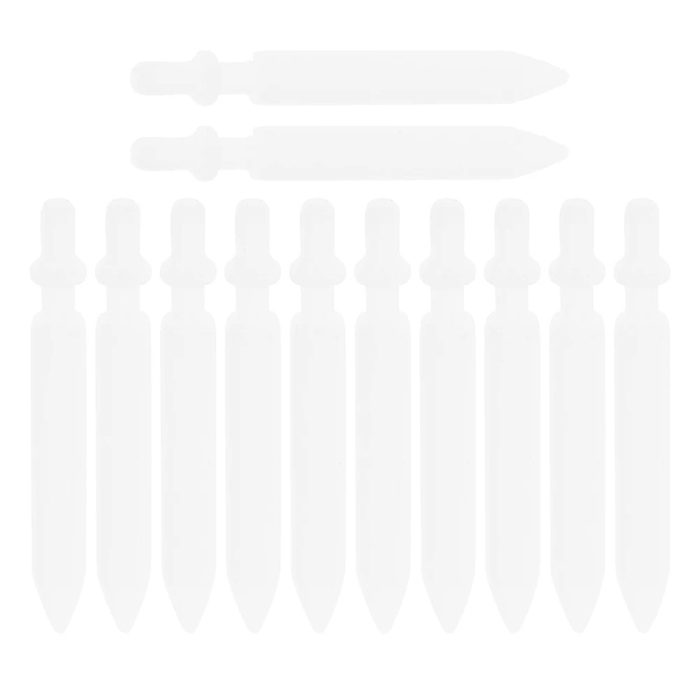 

12pcs Acrylic Markers Fine Replacement Tips White Brush Nibs 0 7mm Plastic Paint Marker Pens Office School Supplies
