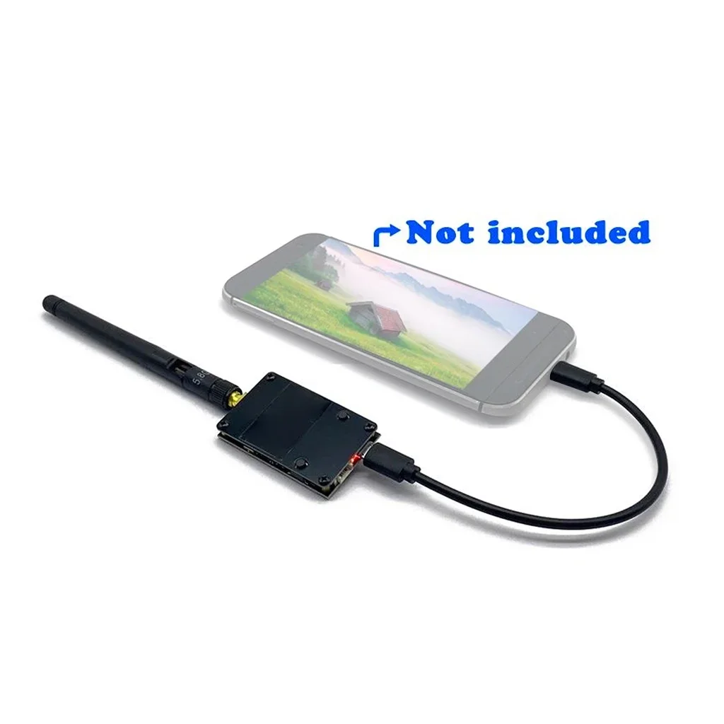 VoltS5.8G 56CH FPV Receiver OTG USB Video Module 56 Channels Mini Mobile Phone Receiver For RC Drone Quadcopter Airplane Model