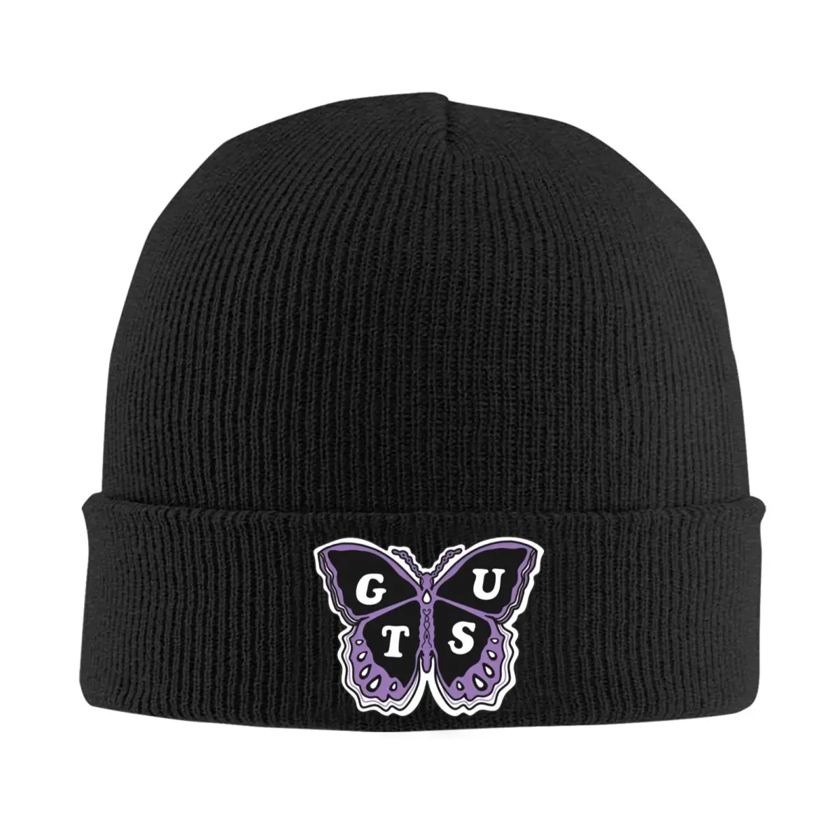 Olivia Vampire Rodrigos GUTS Butterfly Music Knitted Hat for Women Men Skullies Beanies Winter Hats Acrylic Warm Cap