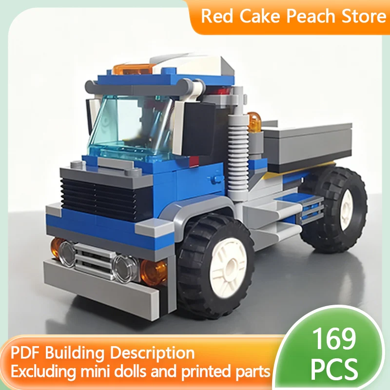 

Speed Racing Car Model MOC Building Bricks Classic Pickup Truck Modular Technology Children Holiday Gifts Assemble Toysc