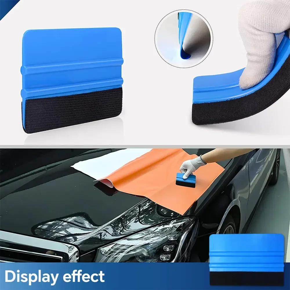 PFCC Car Scraper Tools Vinyl Wrap Film Sticker Wrapping Auto Window Hot Carbon Fiber Tint Foil Magnetic Stick Squeegee Razor