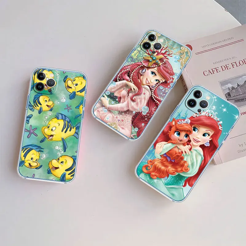 The Little Mermaid New High-End Phone Case for Samsung Galaxy A04 A04S A05 A05S A14 A23 A34 A54 M23 M52 M53 A55 A35