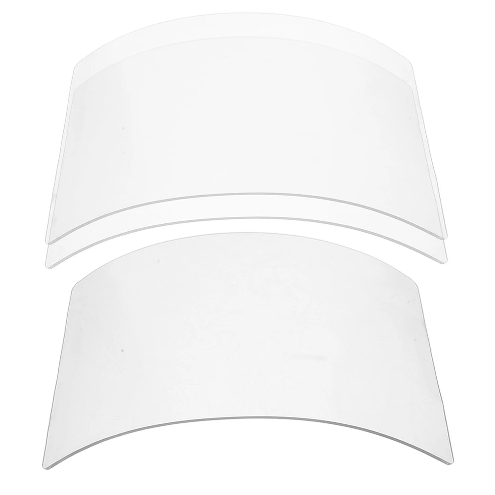 

3Pcs Sandblasting Hood Lens Protective Replacement Clear Glass Lens Part Industrial Sandblaster Mask Dust Guard Sandblasting Kit