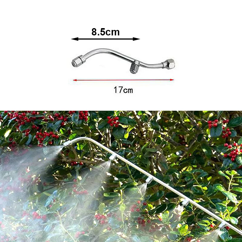 2 Holes High Pressure Washer Garden Sprayer Sprinkler Agricultural Supplies  Irrigation Gardening Battery Sprayers