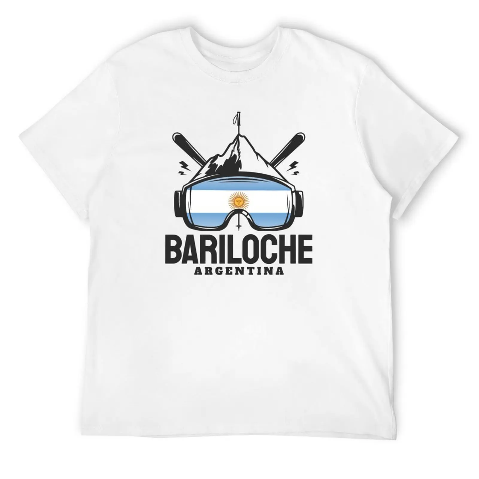 

Bariloche Argentina Ski Resort Skiing Souvenir T-Shirt graphic tee shirt anime stuff valentines boutique clothes men clothings