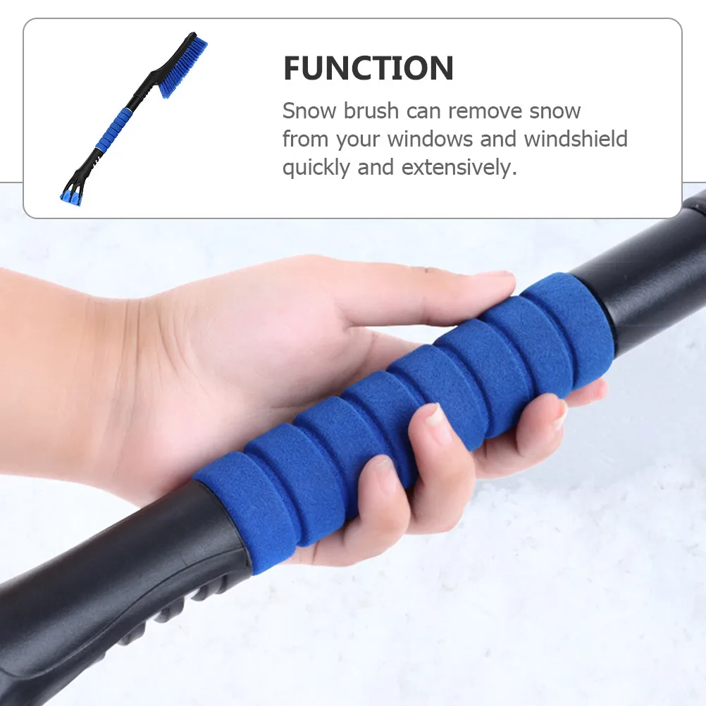 

1 шт. Разборная многофункциональная щетка-скребок для снега и льда, телескопическая лопата для уборки снега, зимний аксессуар для автомобиля