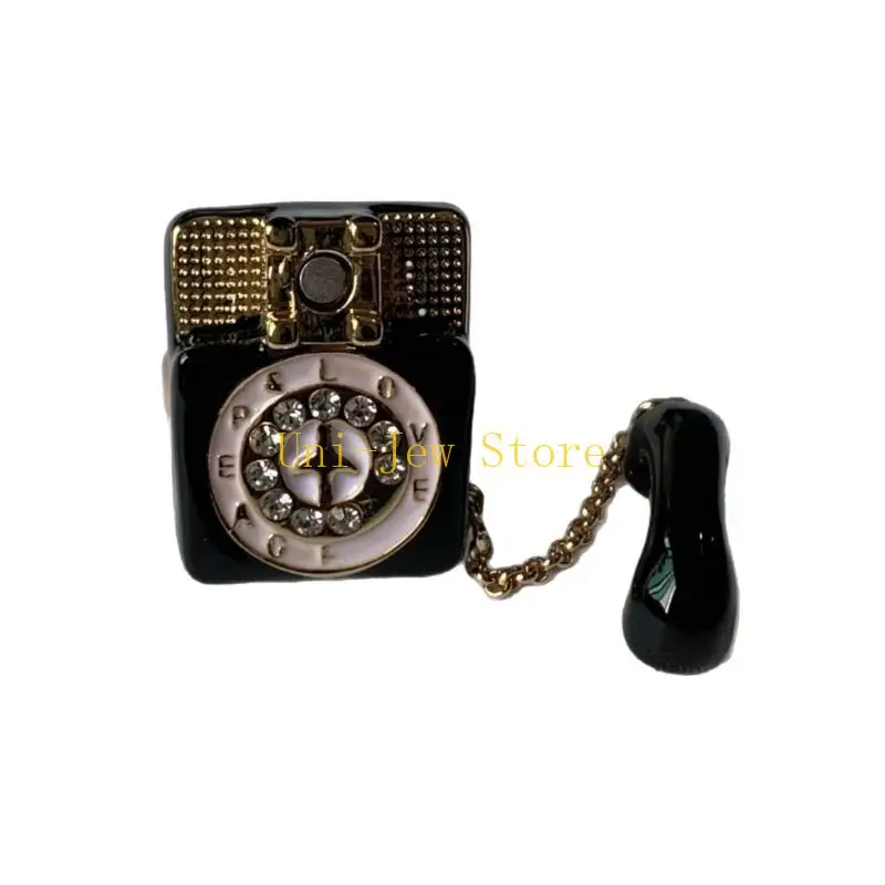 40 جيجابايت فريدة من نوعها مغناطيسي إغلاق مينا خمر الهاتف خاتم الجذاب هدية المجوهرات لها