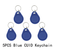 CUID Sensor Card 5PC 10PC Magic Card 13.56Mhz Clone Token NFC Smart Chip Tag RFID Rewritable Duplicator Copy ISO14443 Key
