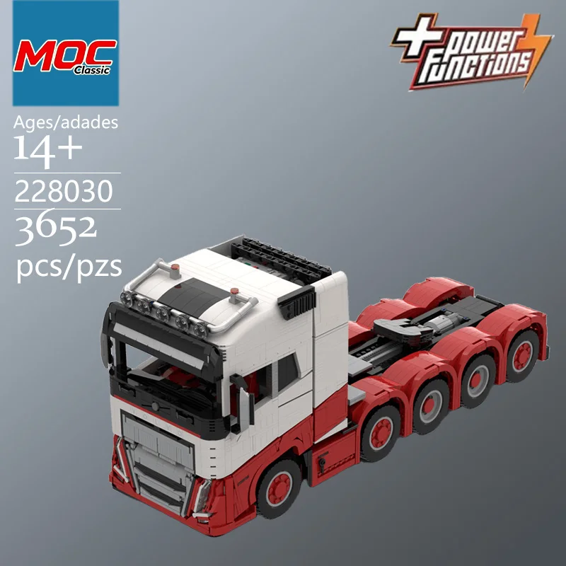 Custom MOC 10X4 Classic Truck FH16 Technic Model - Trendy Educational Toy - Fun Building Game Set Top Choice Holiday gifts