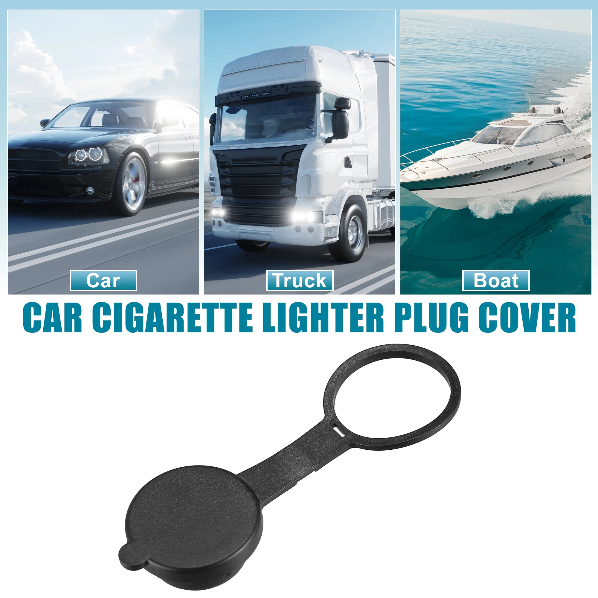 Car Cigarette Outlet Cover Socket Plug Universal Eject Fire Missile Button 12V Car Cigarette Lighter Cover Auto Accessories