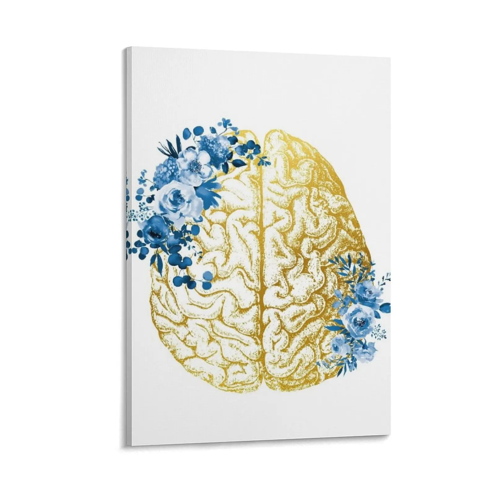 

Human Brain Canvas Painting poster mural Wall posters office decoration