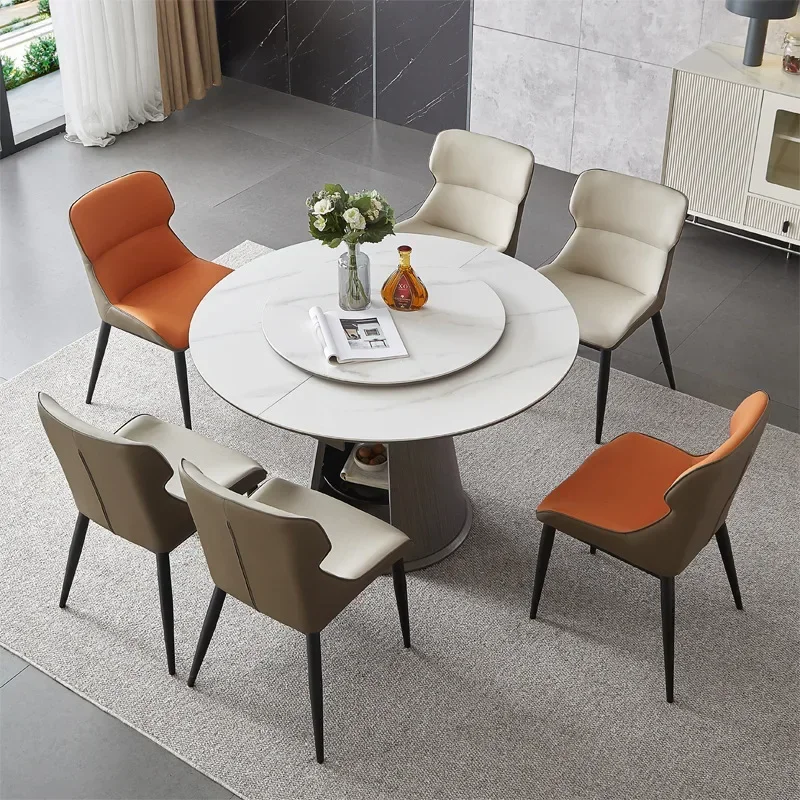 

Reception Tables Luxury Dining Table Elegant Dinning Sets Sedentary Room Designer Coffee Service Kitchen Free Shipping Muebles