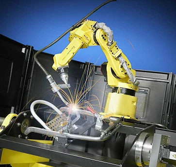 مناور ذراع آلي روبوت صناعي 4 محاور أو 6 محاور ذراع روبوت مناور صناعي مشابه لذراع روبوت اللحام