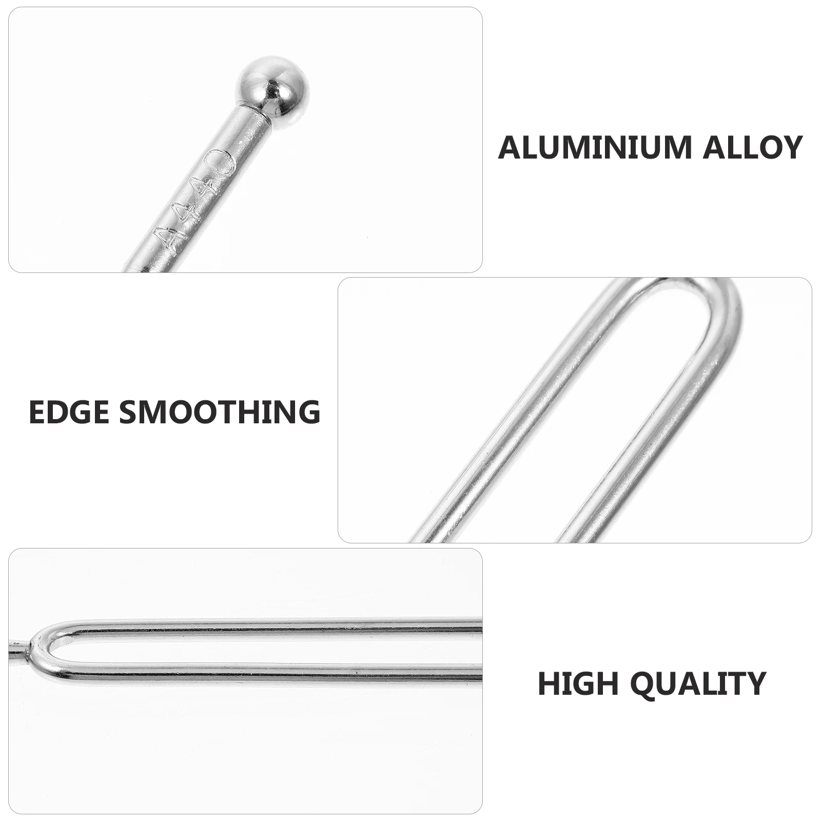 

2Pcs Guitar Forks A440Hz Silver Tone Fork Musical Accessories Standard Guitar Tuning Forks Pitch Sound Instrument Parts
