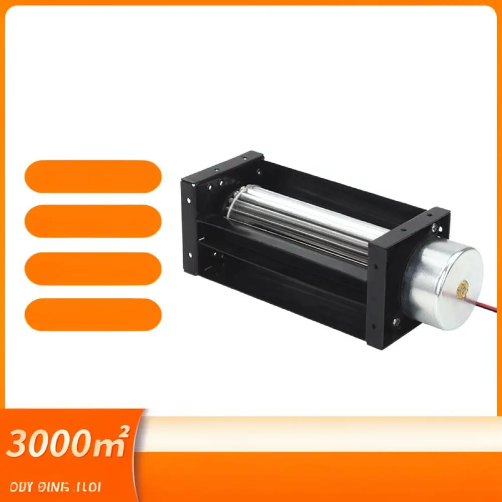 Professional 12V Crossflow Blower Fan For Fireplace Heater Dryer Ventilation Air Cooling Industrial Appliance