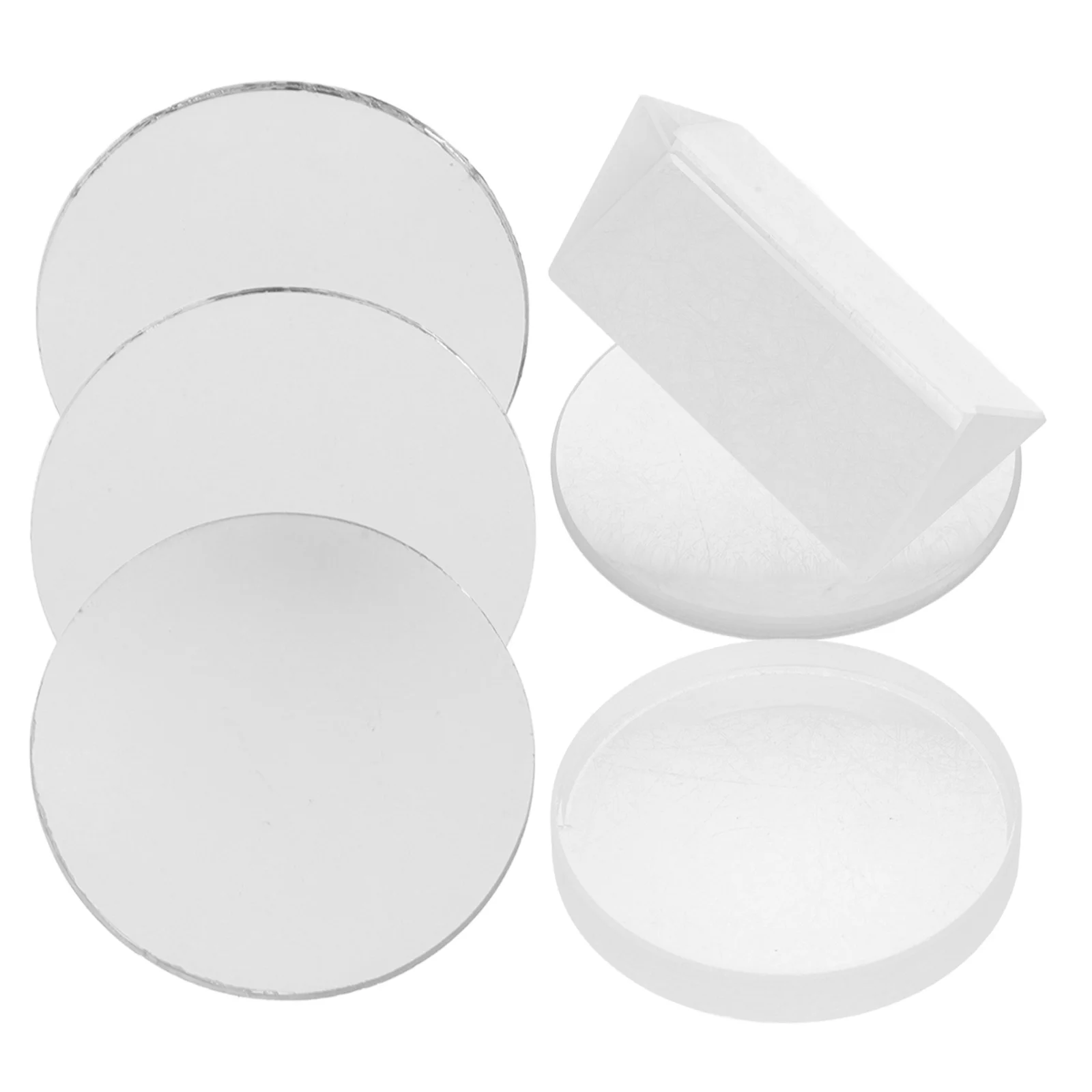 

1Set Optical Lens Physics Experiment Set Glass Convex Concave for Telescope Camera Science Teaching Supplies Physics Kit