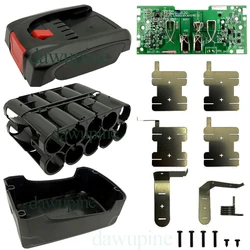 PBA All18V Lithium Battery Plastic Case 10X18650 PCBA Charging Protection Circuit Board BMS For Bosch 18V Li-ion Battery Box