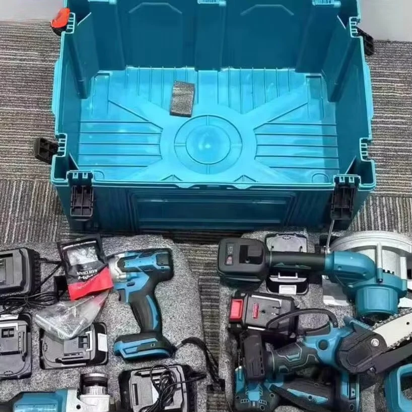 

Hardware Tool Sets New Factory Discount Hardware Tool Sets 6-in-1 Cordless Brushless Lithium Battery Power Tool Sets