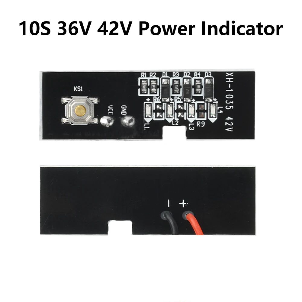 Lithium Battery Display 10S 36V 42V Electric Drill Screwdriver Battery Capacity Indicator Display 18650 Batteries