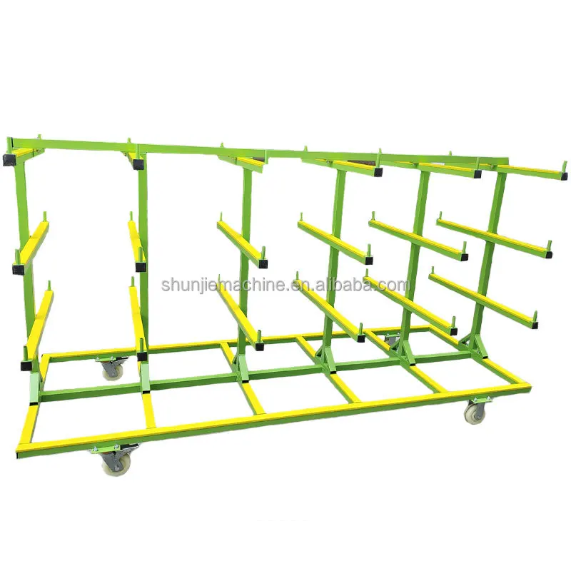 

The Factory Can Customize 800kg Load Capacity Material Multi-layer Cantilever Structure Storage Turnover Trolley