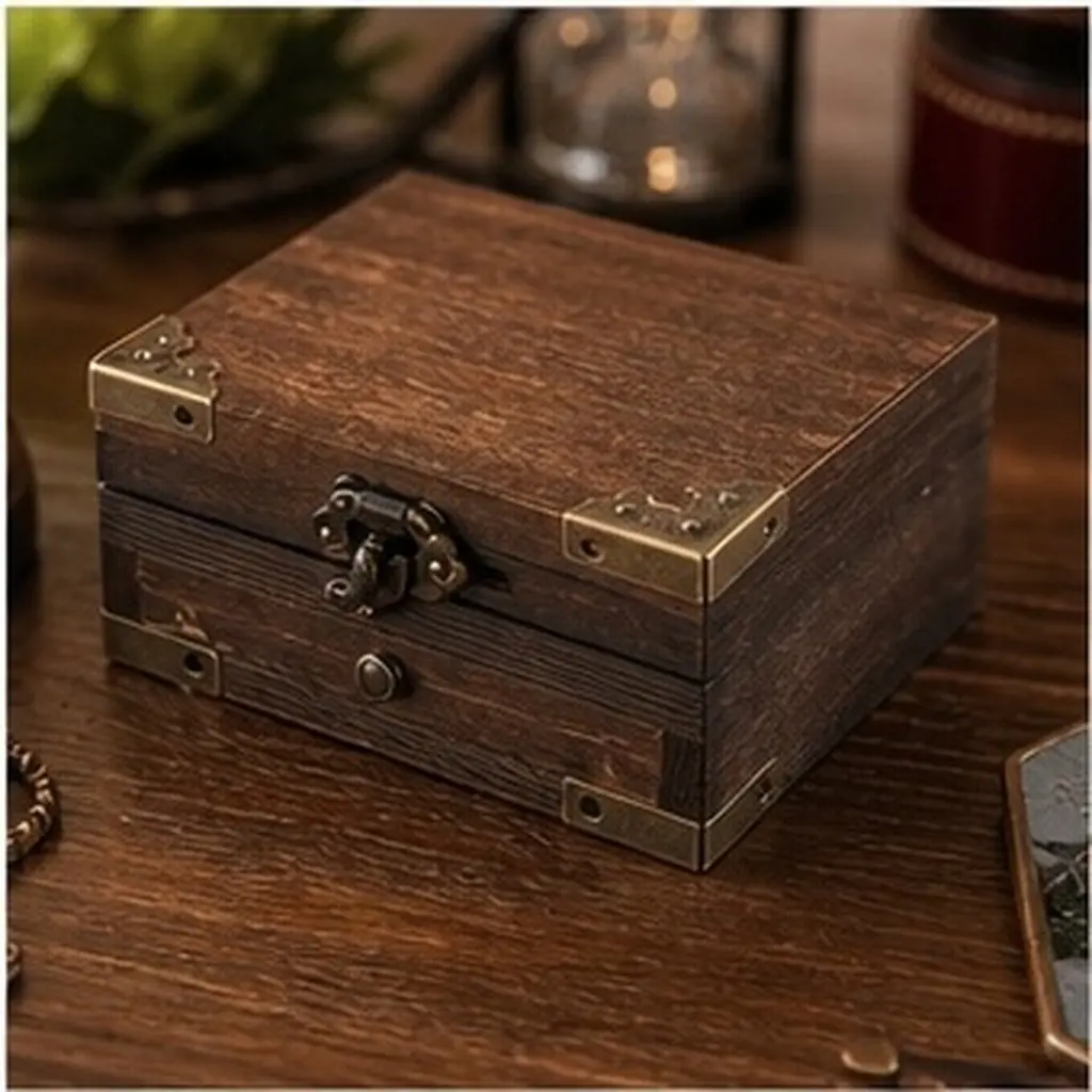 20Pcs Vintage Iron Box Corner Protectors Retro Decorative Metal Guards for Jewelry Gift Wooden Boxes Cabinet Cupboard Frame - view 6