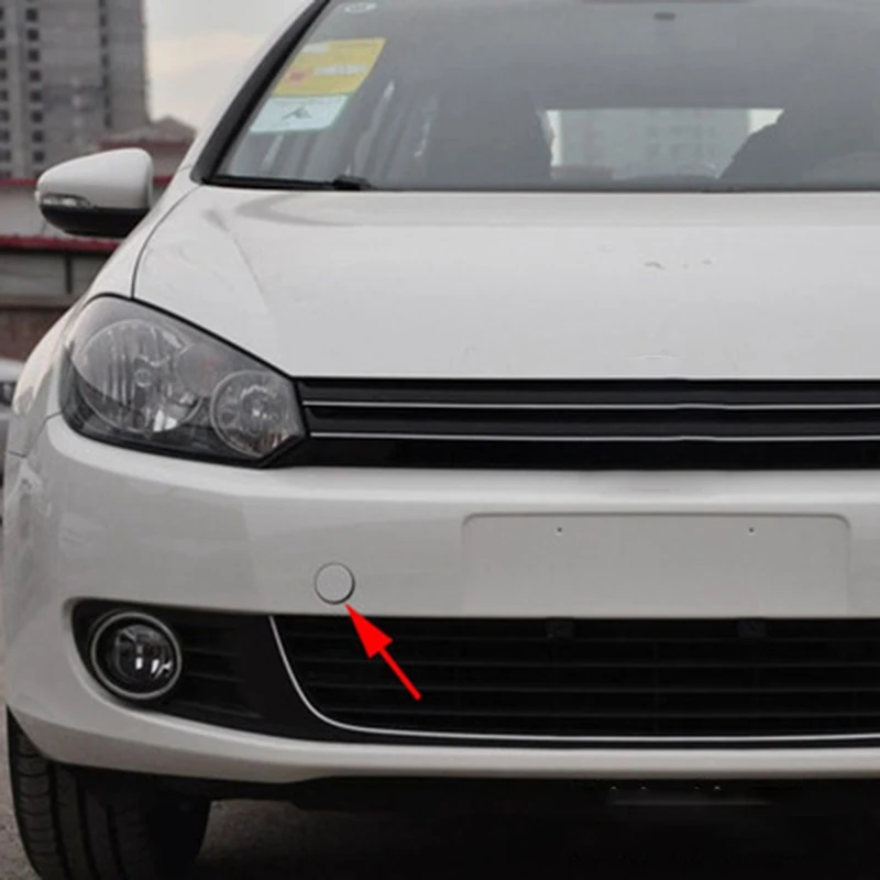 

M93K-1 шт., крышка крюка для фаркопа переднего бампера, грунтованная 5K0807241 5K0 807 241 для Golf MK6 2009 2010 2011