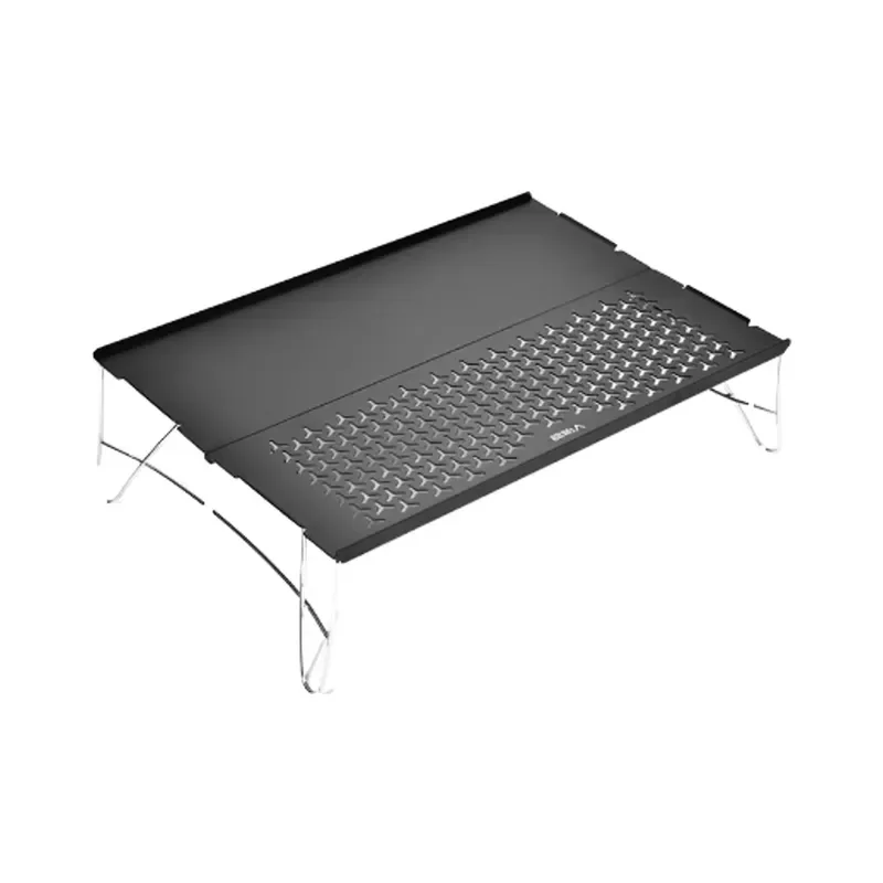 Portable Aluminum Folding Table Ultra Light Square Design for Camping Hiking Picnic Beach Outdoor Furniture Small Modern