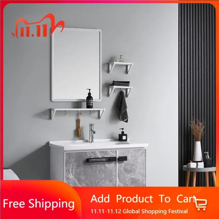 

Organizer Simple Slate Bathroom Cabinet Bashbasin Ceramic Integration Bathroom Sink Cabinet Regale Vestidores Trendy Furniture