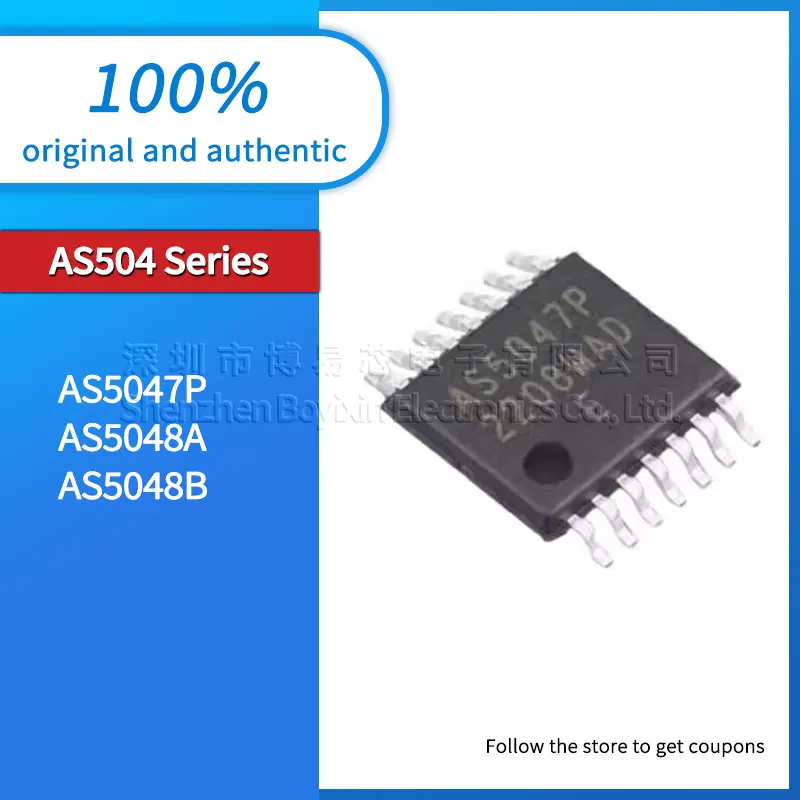 

AS5047P AS5048A AS5048B Black plastic housing