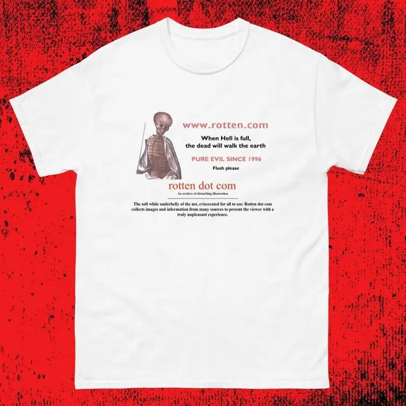 

Rotten Dot Com Pure Evil Halloween T Shirt Full Size S 5Xl Fh395
