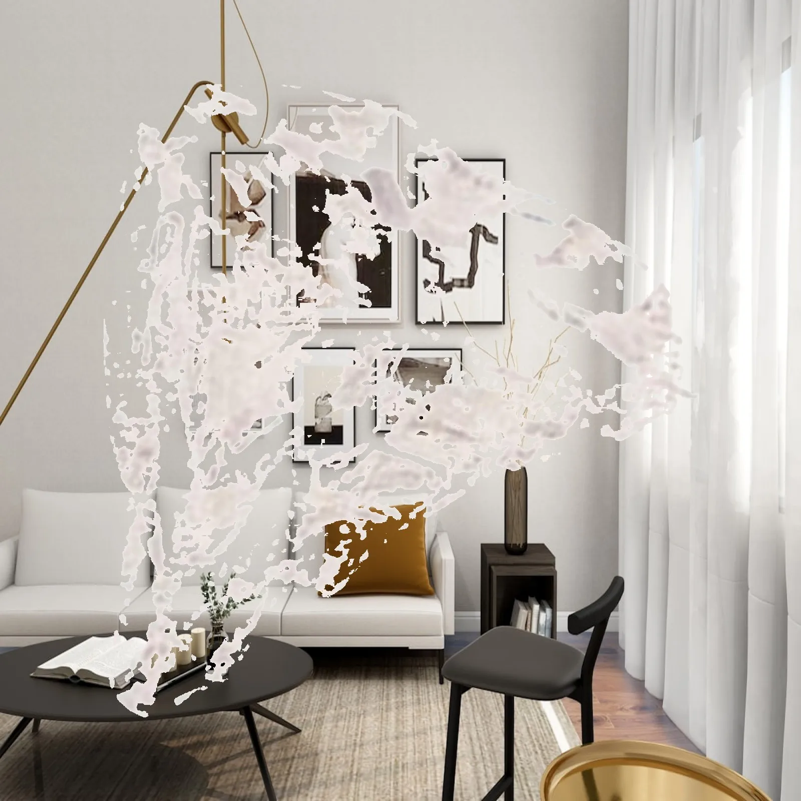 Decorative Natural DIY Material Romantic Floating Iceberg Creative for Gift Easter Holiday