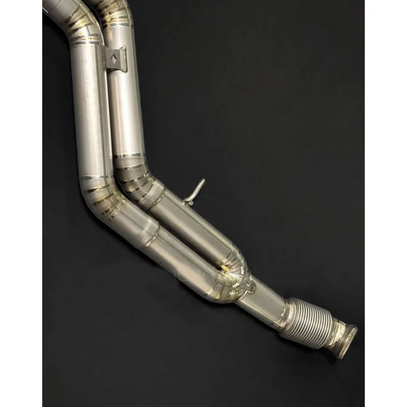 Titanium Valved Catback Muffler for BMW M2 F87 N55 3.0T M2C M2 Competition with Remote Control