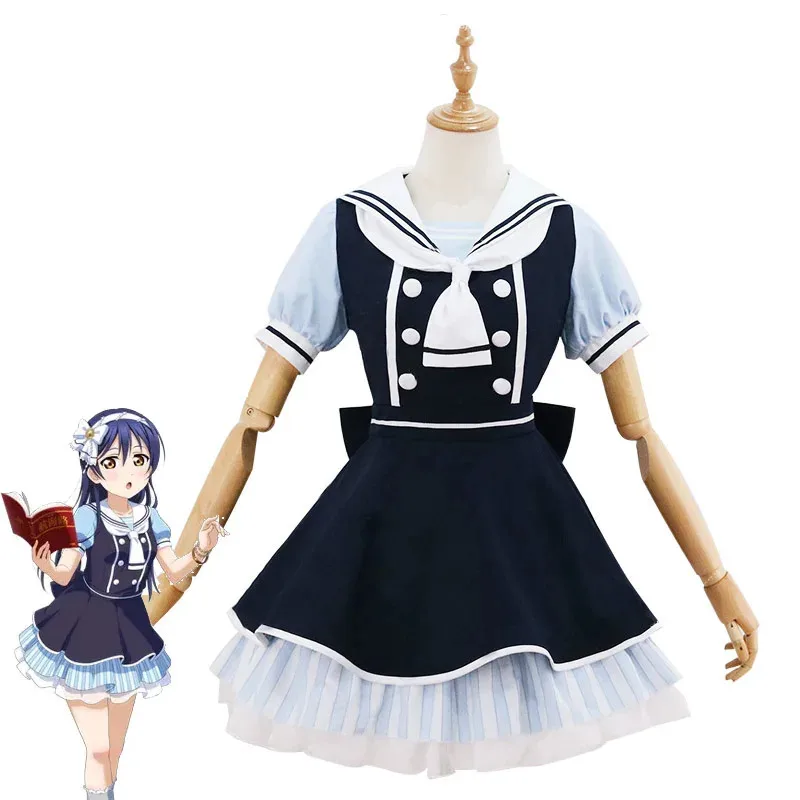 25COSAnime LoveLive! قصة القراصنة لم توقظ 9 شخصيات تأثيري الحب لايف كوساكا هونوكا إيلي توجو نوزومي نيكو لوليتا فستان O