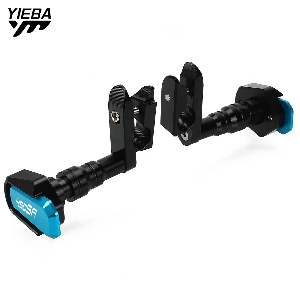 دراجة نارية الإطار تحطم منصات المحرك المتزلجون حامي الملحقات ل CFMOTO 450SR 450 SR 450SS 450 SS 2022 2023 2024 #3