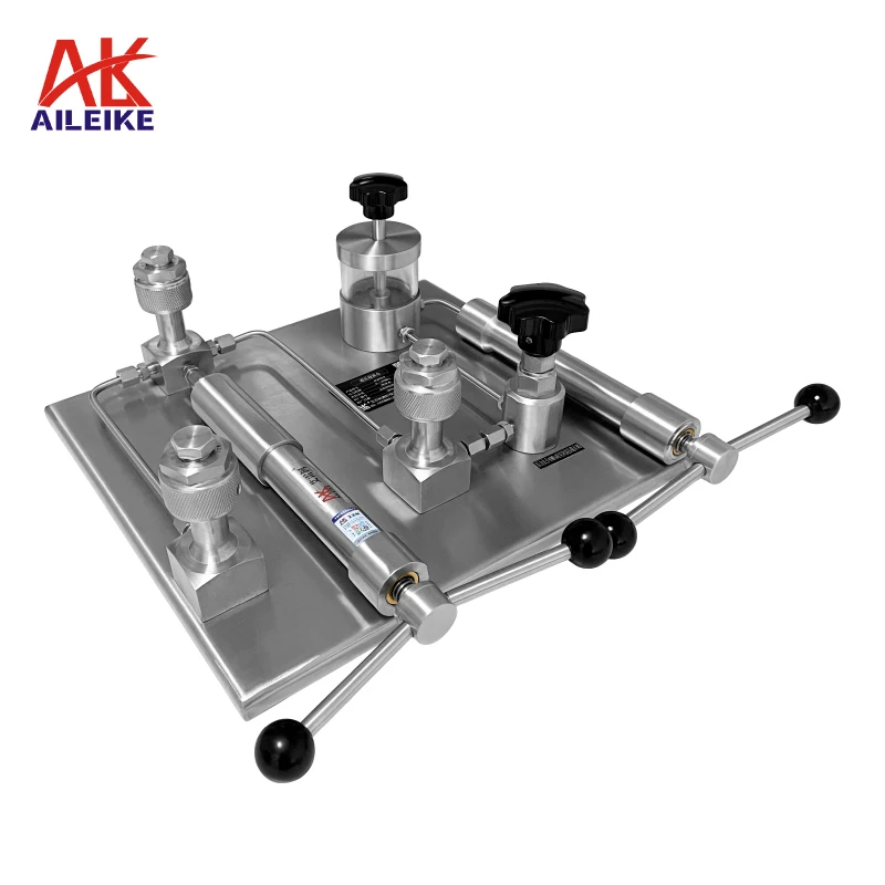 

AILEIKE Hydraulic Calibration Platform ALKT819 High Pressure Calibrator Water Oil Pressure 160bar Pressure Pump Hydraulic1600bar